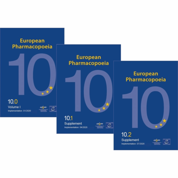 EP European Pharmacopoeia (Ph. Eur.) 10th Edition,10.0 and Supplement 10.1 & 10.2 (3 Volumes)