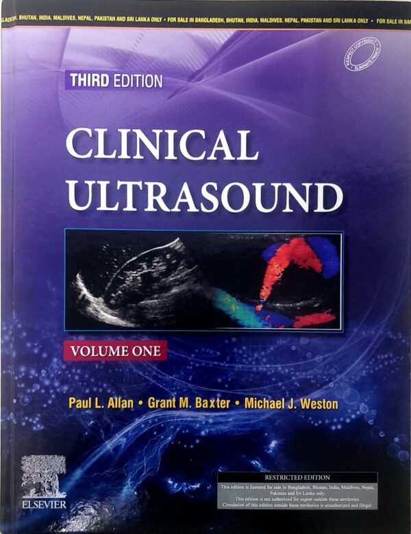 Clinical Ultrasound, 2-Volume Set, 3rd Indian Edition, 2023