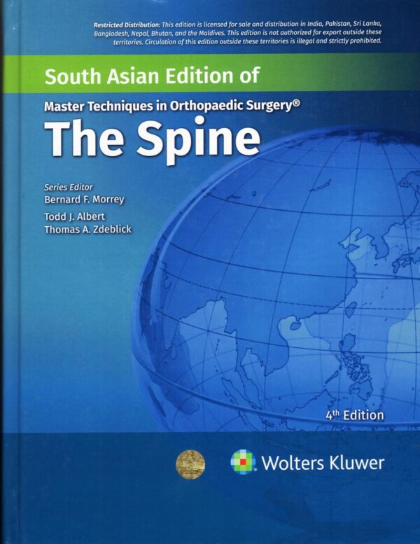 Master Techniques In Orthopaedic Surgery: The Spine, 4th South Asia Edition, 2024