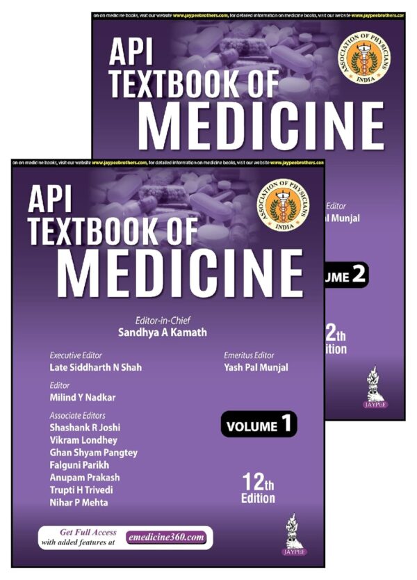 API Textbook Of Medicine, 12th Edition, ( 2 Volume Set )