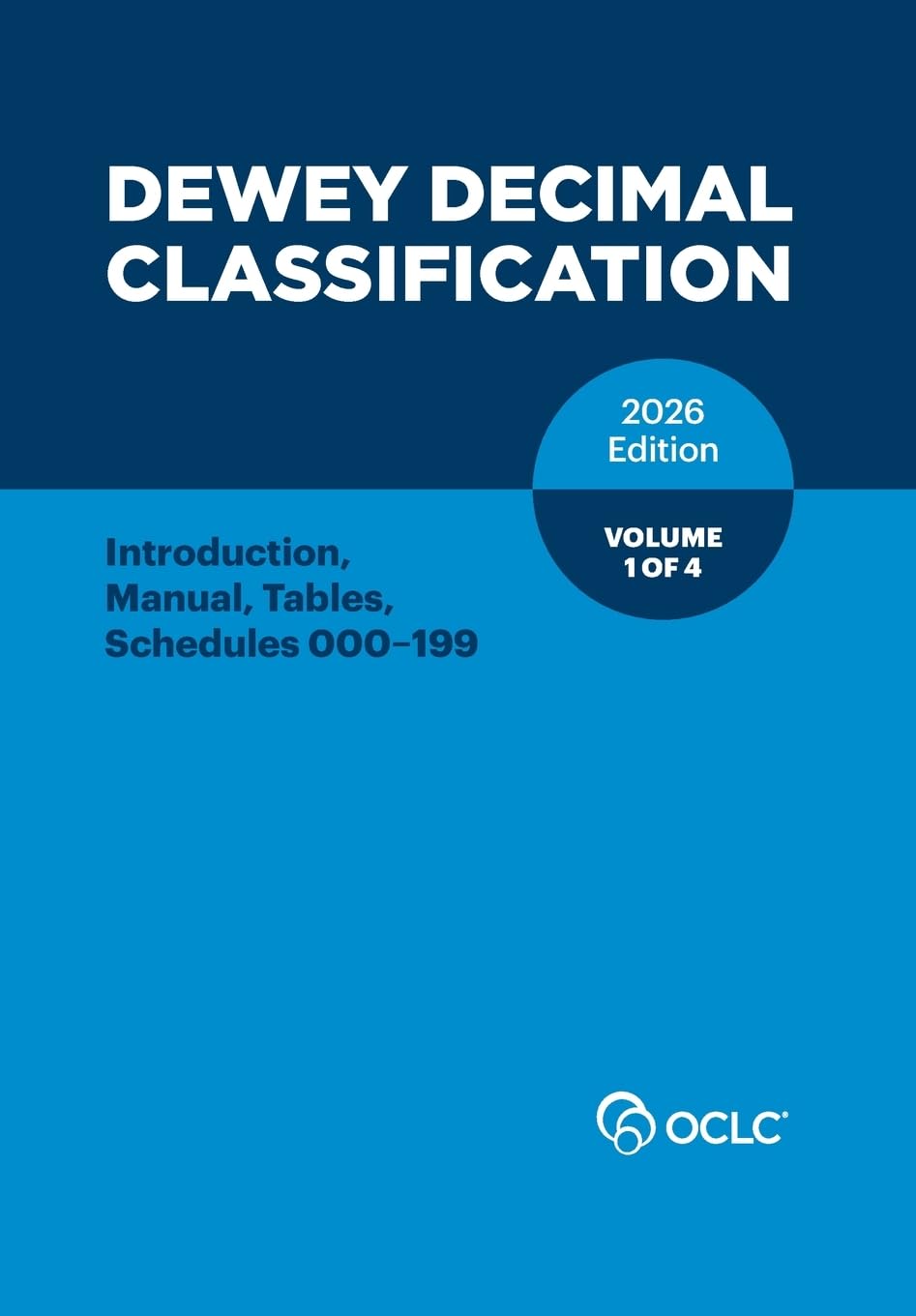 Dewey Decimal Classification 2026, 4 Volumes Set, ( Vol 1 to 4 )